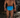 Cyan Blue Swim Brief